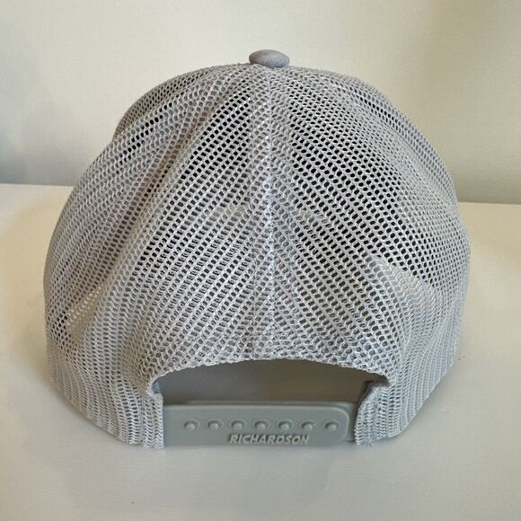 Men's Little River Co. Richardson Alabama Mesh Grey Adjustable Snapback Hat - Picture 2 of 5